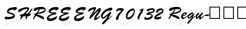 SHREE ENG7 0132 Regu字体转换